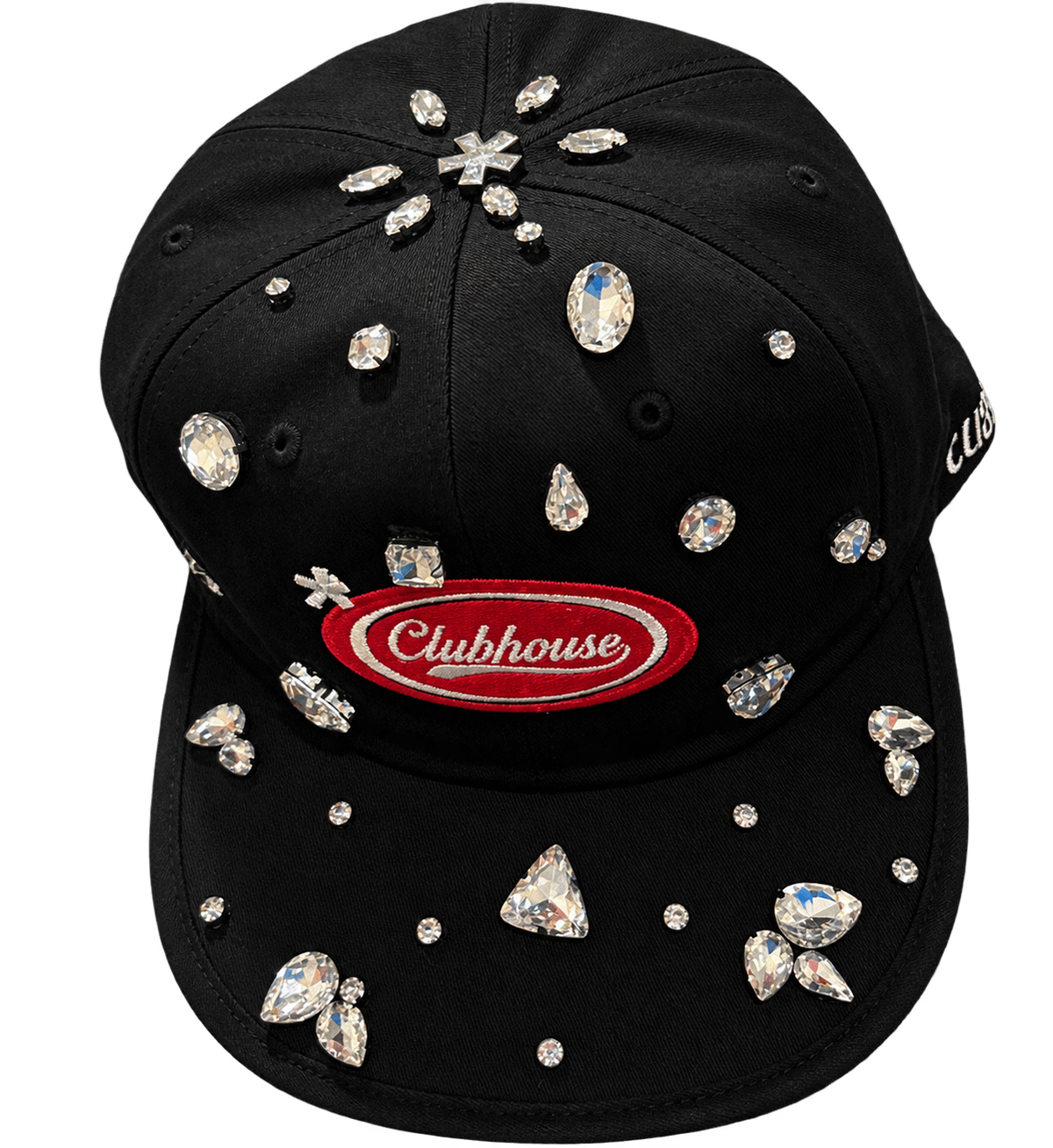 Black Studded *Clubhouse Hat