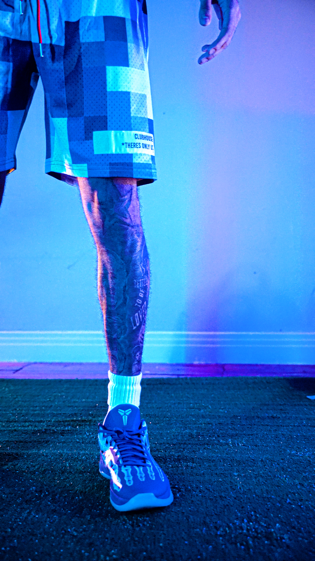Navy Digi-Camo Mesh Shorts