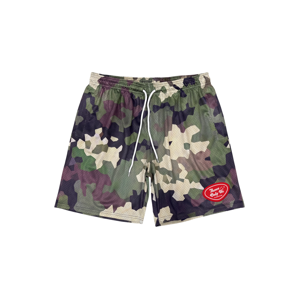 Army Camo Mesh Shorts