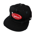 Black Distressed *Clubhouse Hat