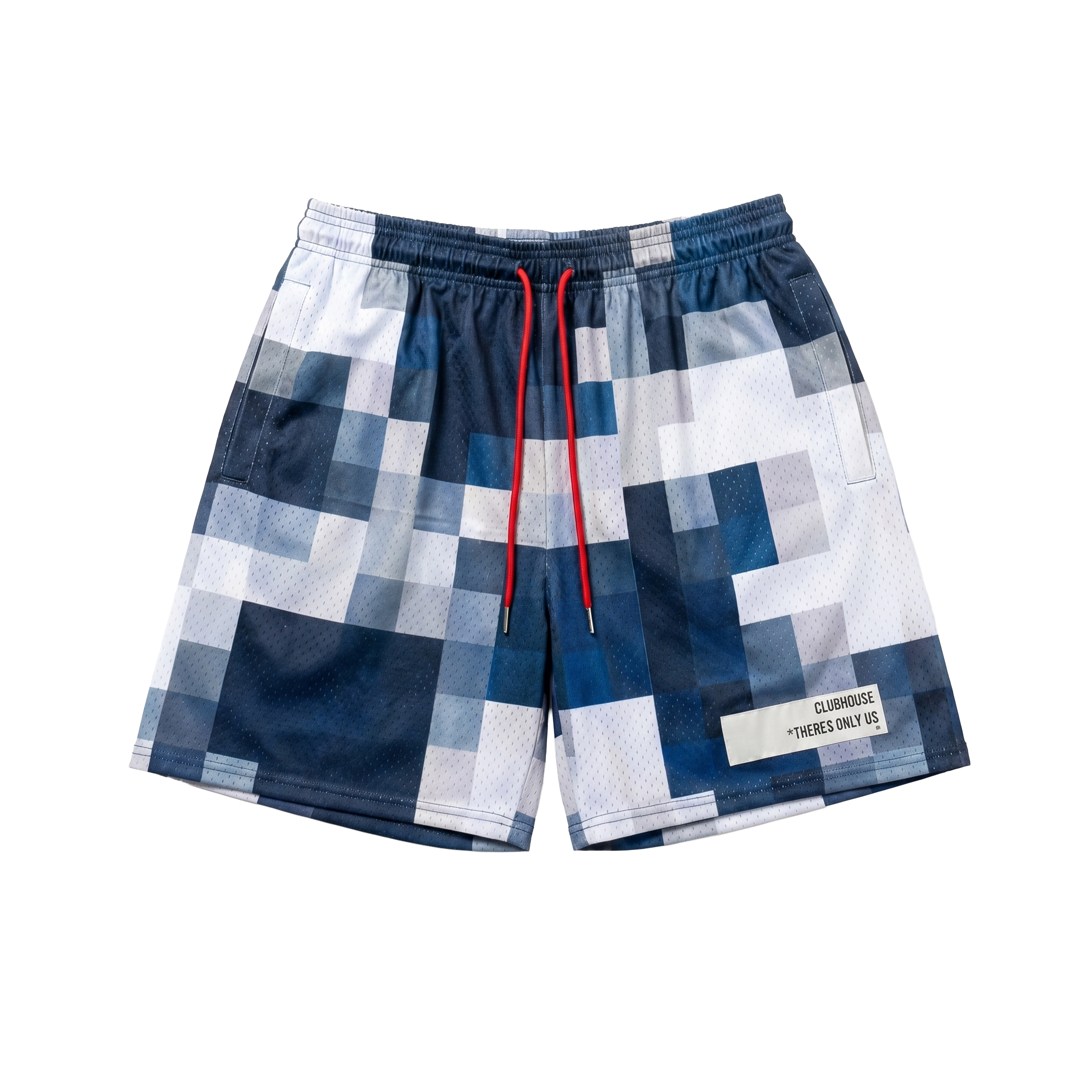 Navy Digi-Camo Mesh Shorts